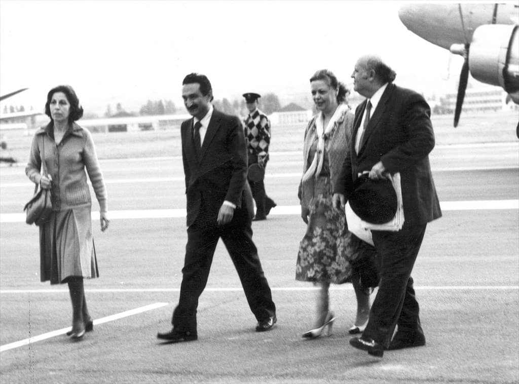 Süleyman Demirel'in 12 Eylül sonrası siyasi yasak dönemine (1980–1987) ait arşiv fotoğrafı